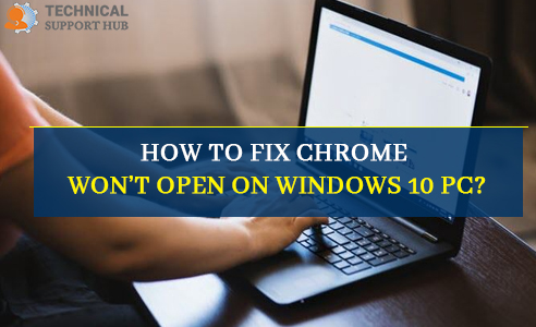 chrome will not open in windows 10