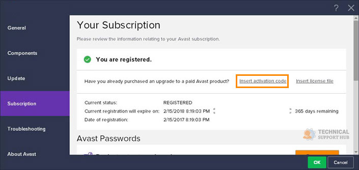 avast activation code for free