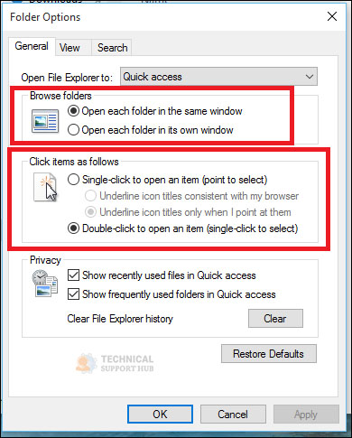 right click quick access crashes explorer