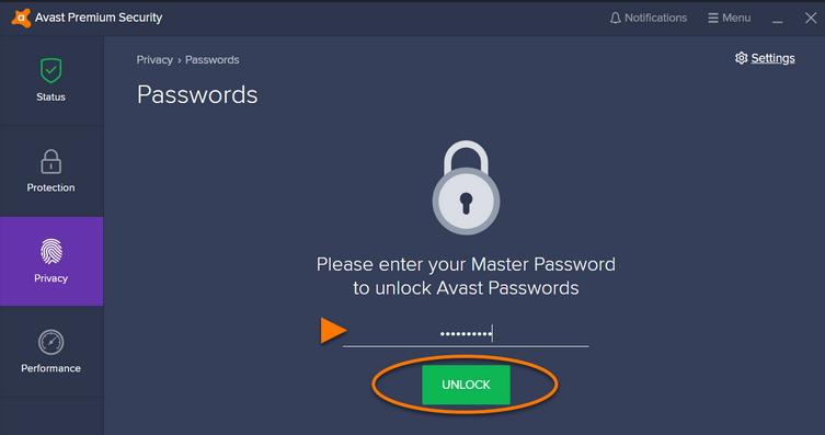 how to copy avast error message info