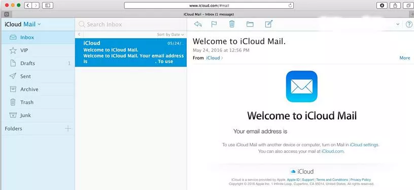 iCloud and Mail Information