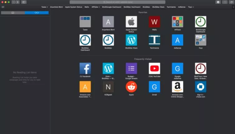 Use Safari's Dark Mode